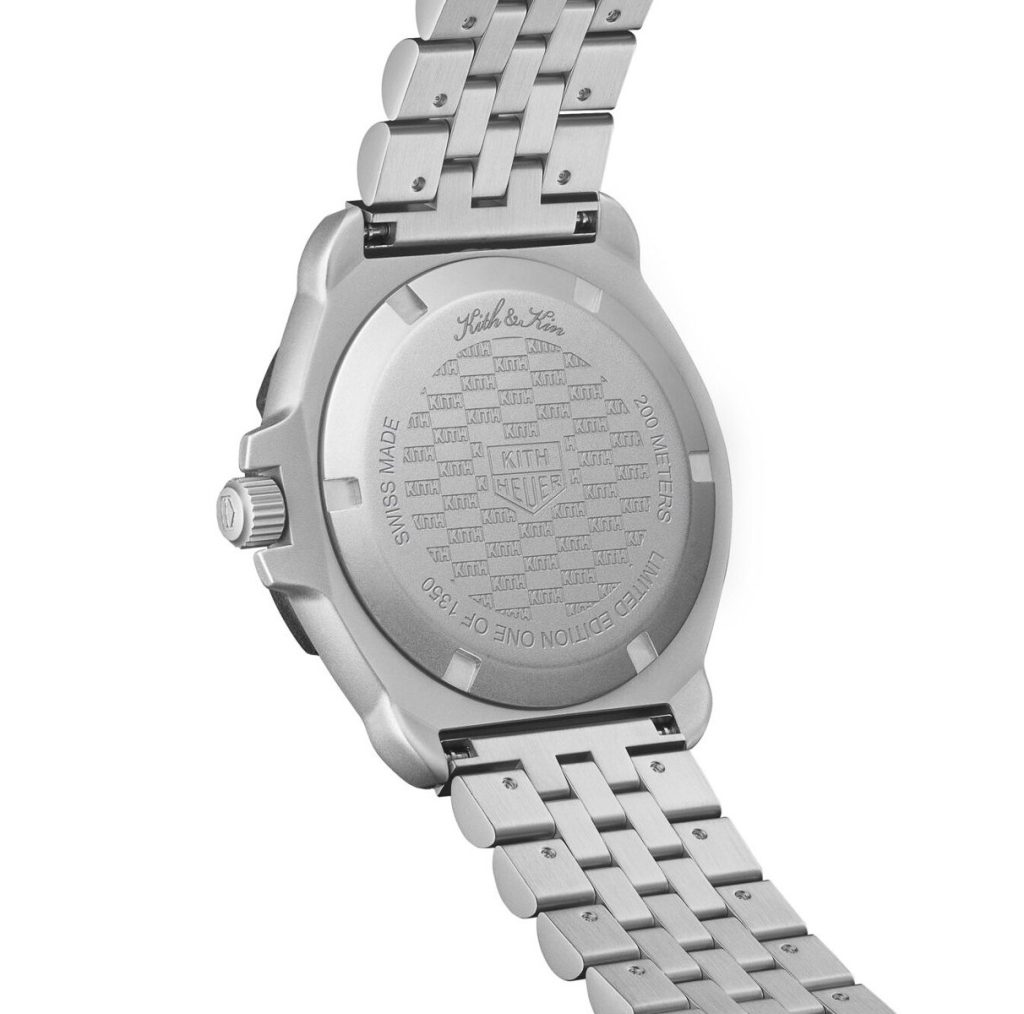 Caseback TAG Heuer Formula 1 x Kith