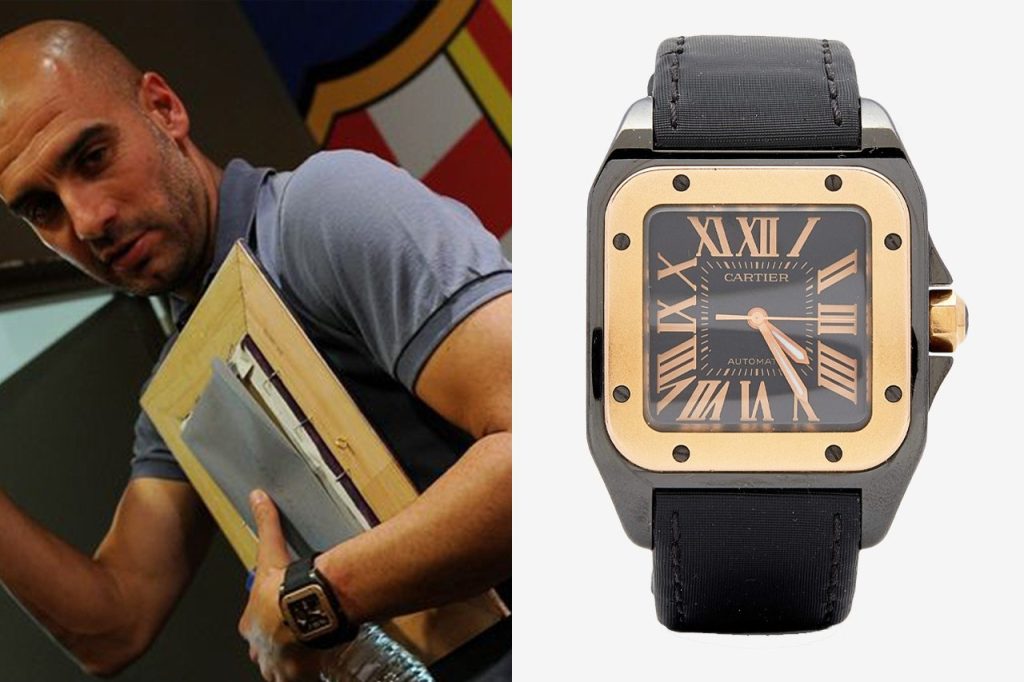 Cartier Santos 100 Gold