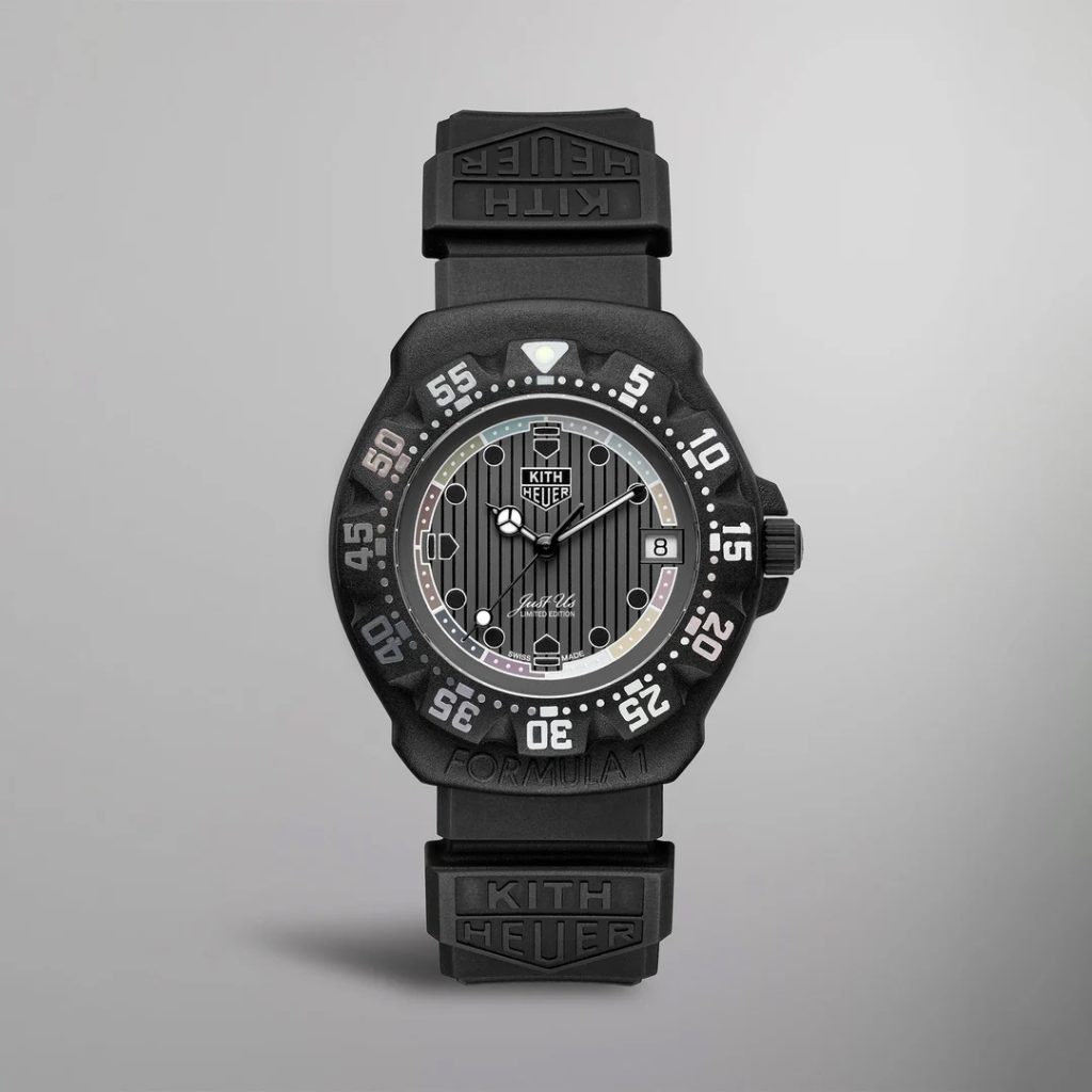 TAG Heuer Formula 1 x Kith All-Black “New York”