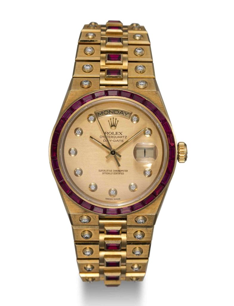 Rolex Oysterquartz Day-Date ref. 19168