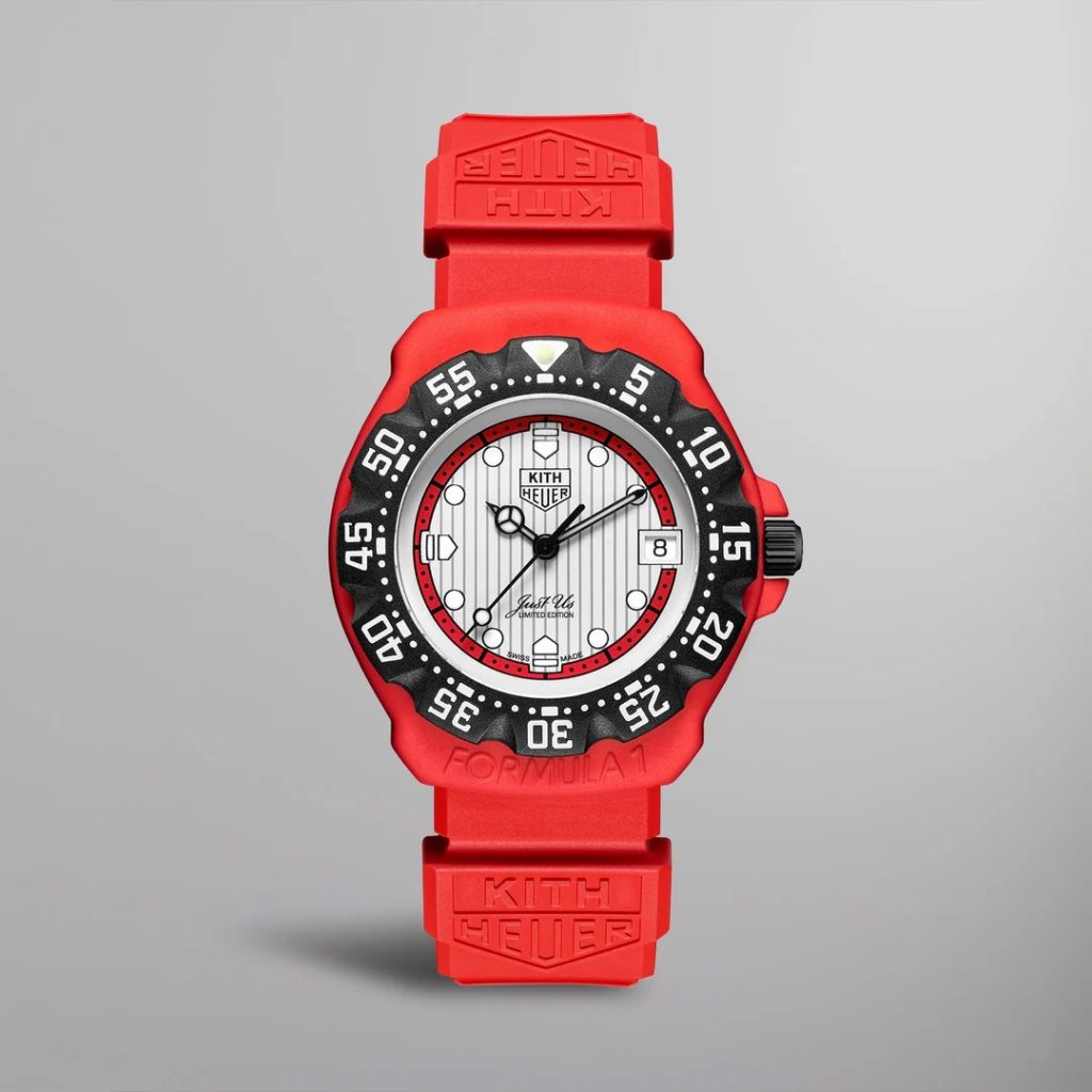 TAG Heuer Formula 1 x Kith red is “Tokyo”