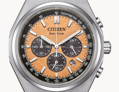Dial Citizen Super Titanium Eco-Drive Chrono