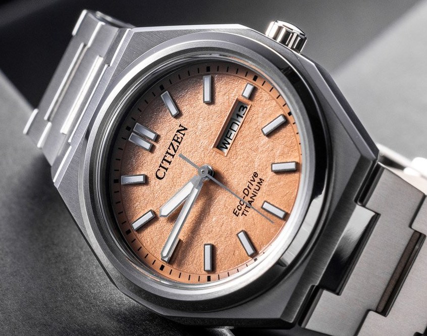 Case Citizen Super Titanium Eco-Drive Day-Date