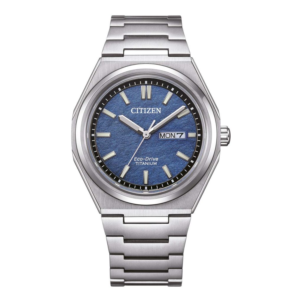 Citizen Super Titanium Eco-Drive Day-Date ref. AW0130-85LE