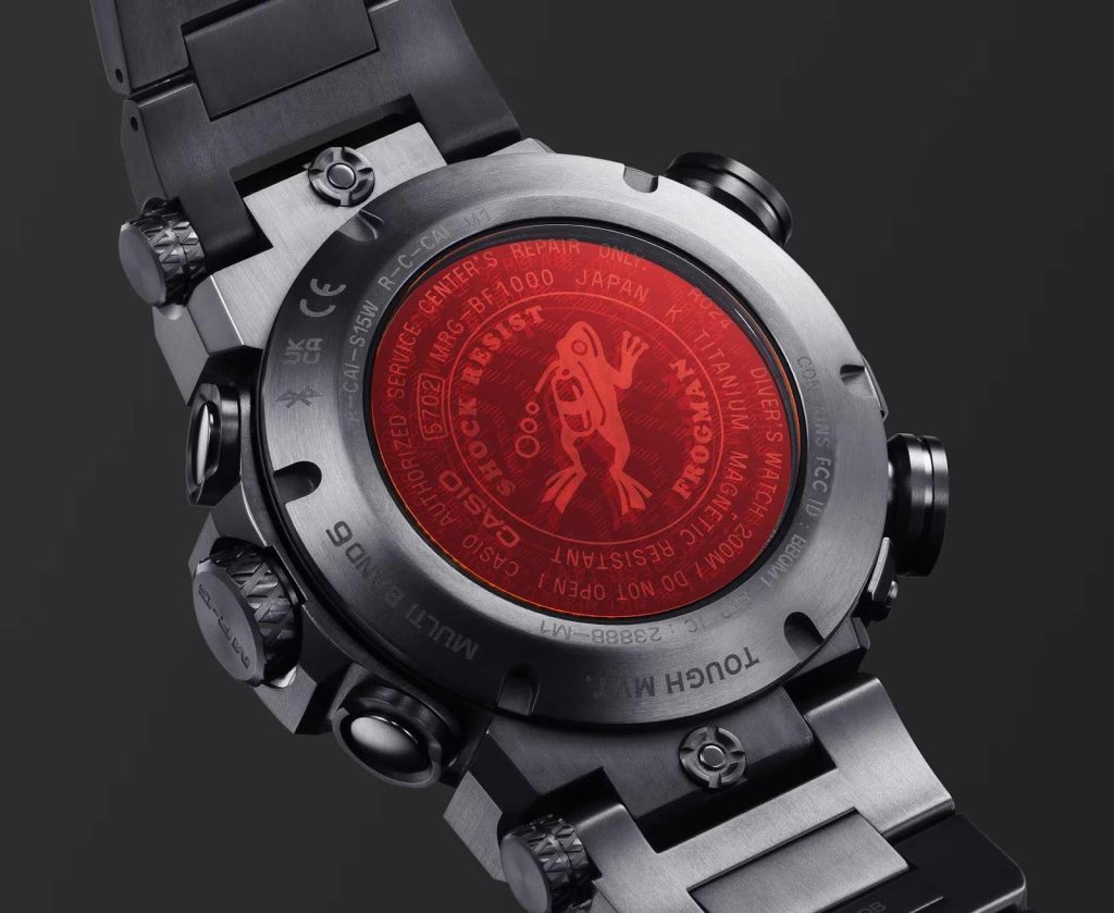 Caseback Casio G-Shock Frogman MRG-BF1000B-1A
