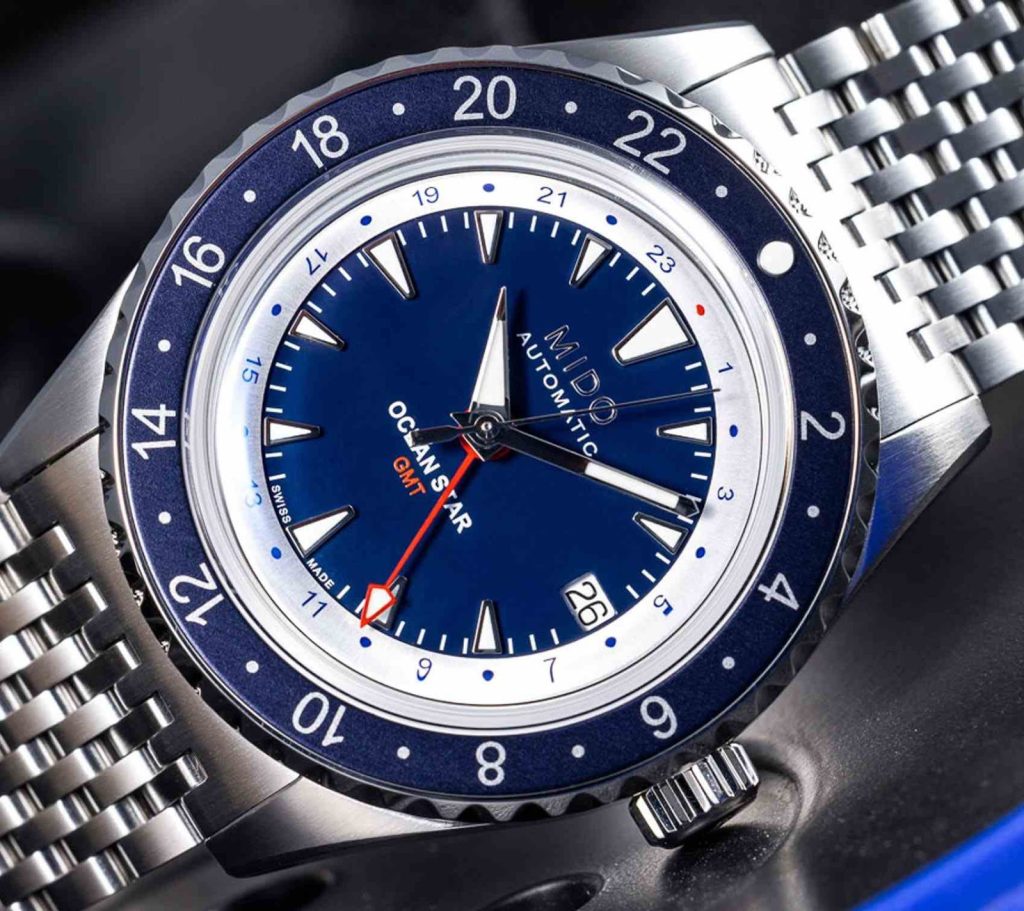 Case MIDO Ocean Star GMT “Shark Tooth” Special Edition