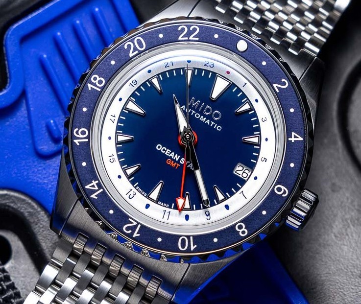 Dial MIDO Ocean Star GMT “Shark Tooth” Special Edition