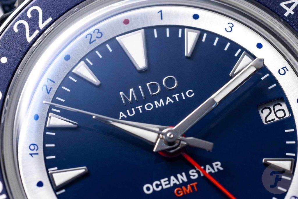 Indeks marker MIDO Ocean Star GMT terinspirasi gigi hiu