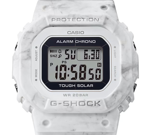 Tampilan dial jam tangan G-Shock GMS-S5600