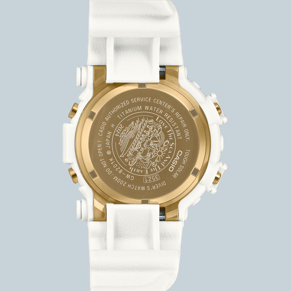 Bagian caseback G-Shock Love The Sea and The Earth 2024