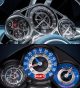 Dashboard Mobil Bugatti (atas) dan subdial jam tangan (bawah)