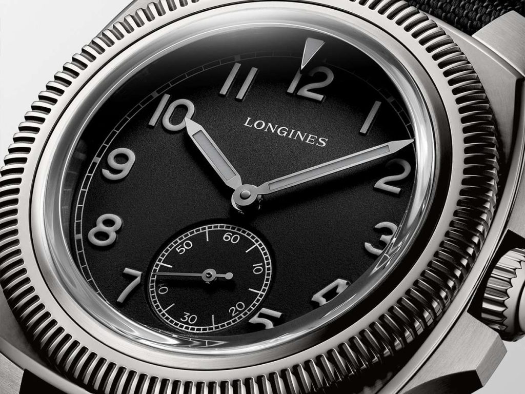 Dial Longines Pilot Majetek Pioneer Edition