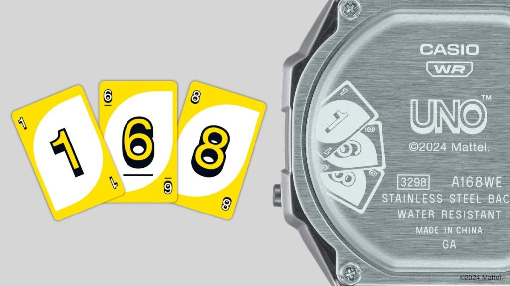 Caseback Casio A168WEUC-1A