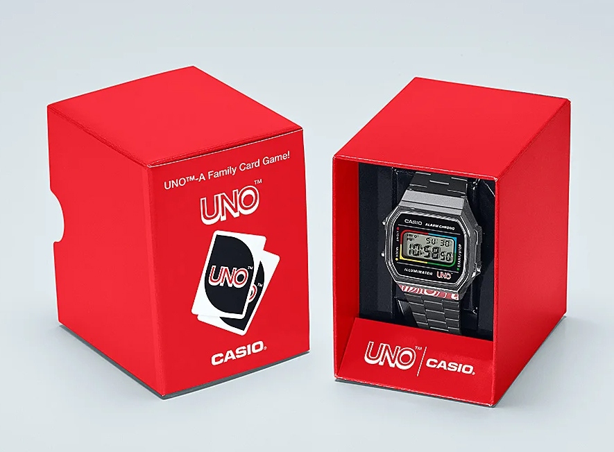 Packaging Casio A168WEUC-1A