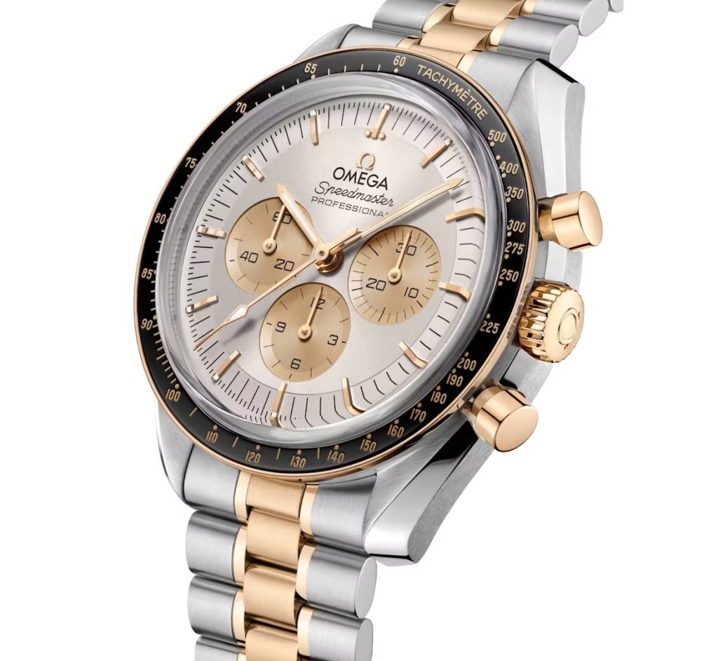 Case Omega Speedmaster Professional Moonwatch Bicolor