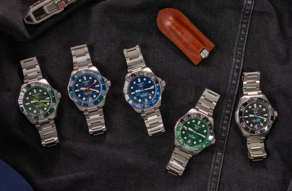 TAG Heuer Aquaracer Professional 300 Date dan GMT
