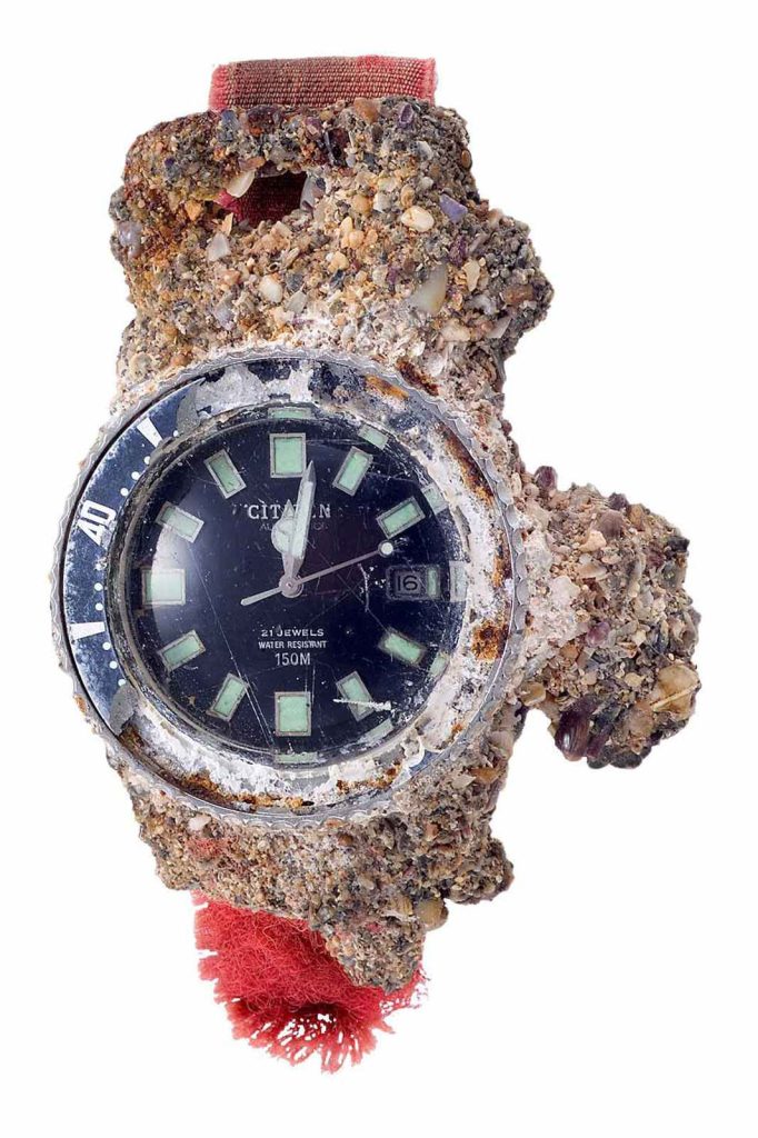 Diver’s watch vintage Citizen yang ditemukan tahun 1970-an