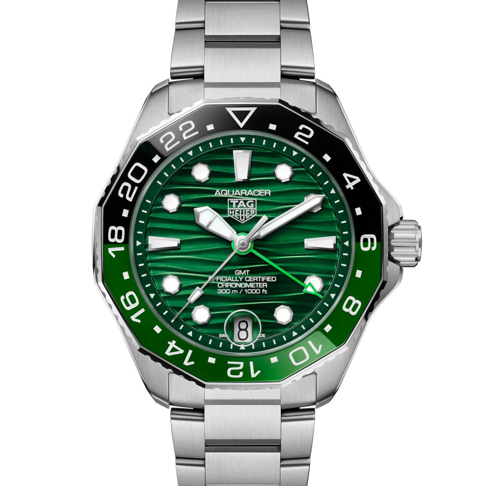 TAG Heuer Aquaracer Professional 300 GMT ‘Green’ WBP5115.BA0013