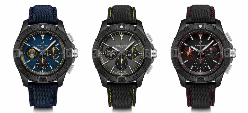 Opsi strap Breitling Avenger U.S. Naval Editions