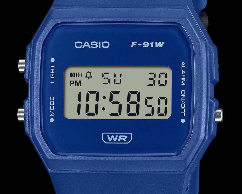Dial Casio  F-91WB