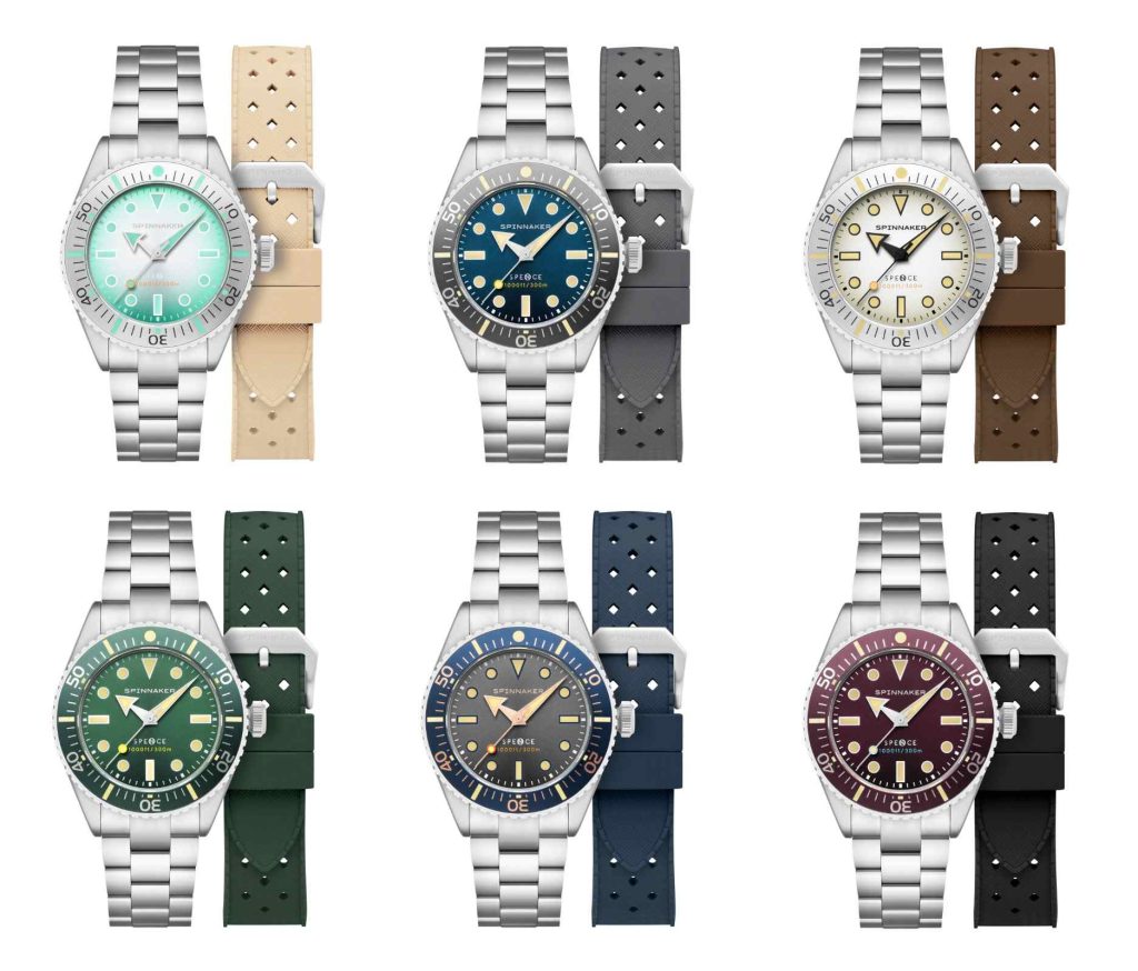 Bracelet dan strap pada Spinnaker Spence 300 Automatic