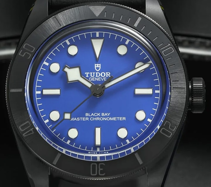 Dial Tudor Black Bay Ceramic Blue