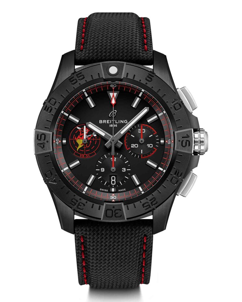Avenger B01 Chronograph 44 Night Mission USN Dust Devils SB01473A1B1X1