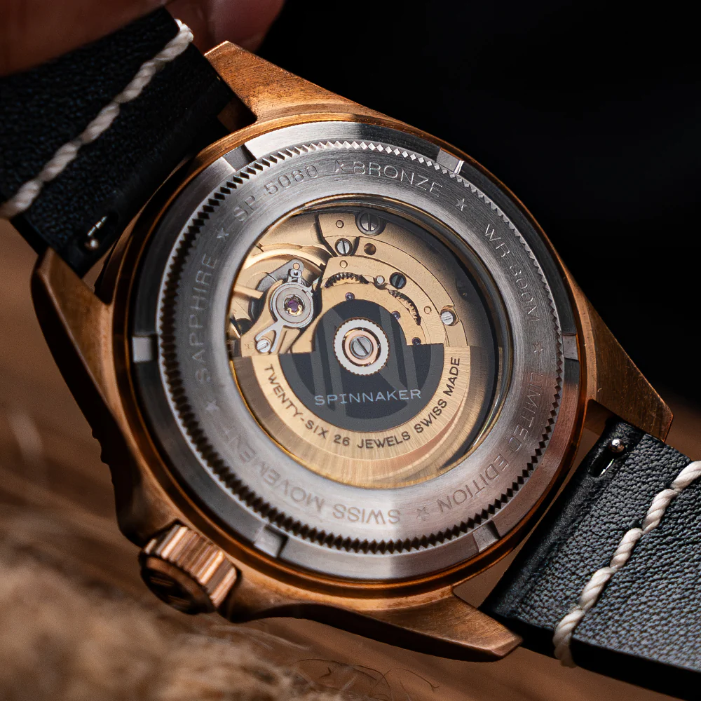 Caseback Spinnaker Tesei Bronze