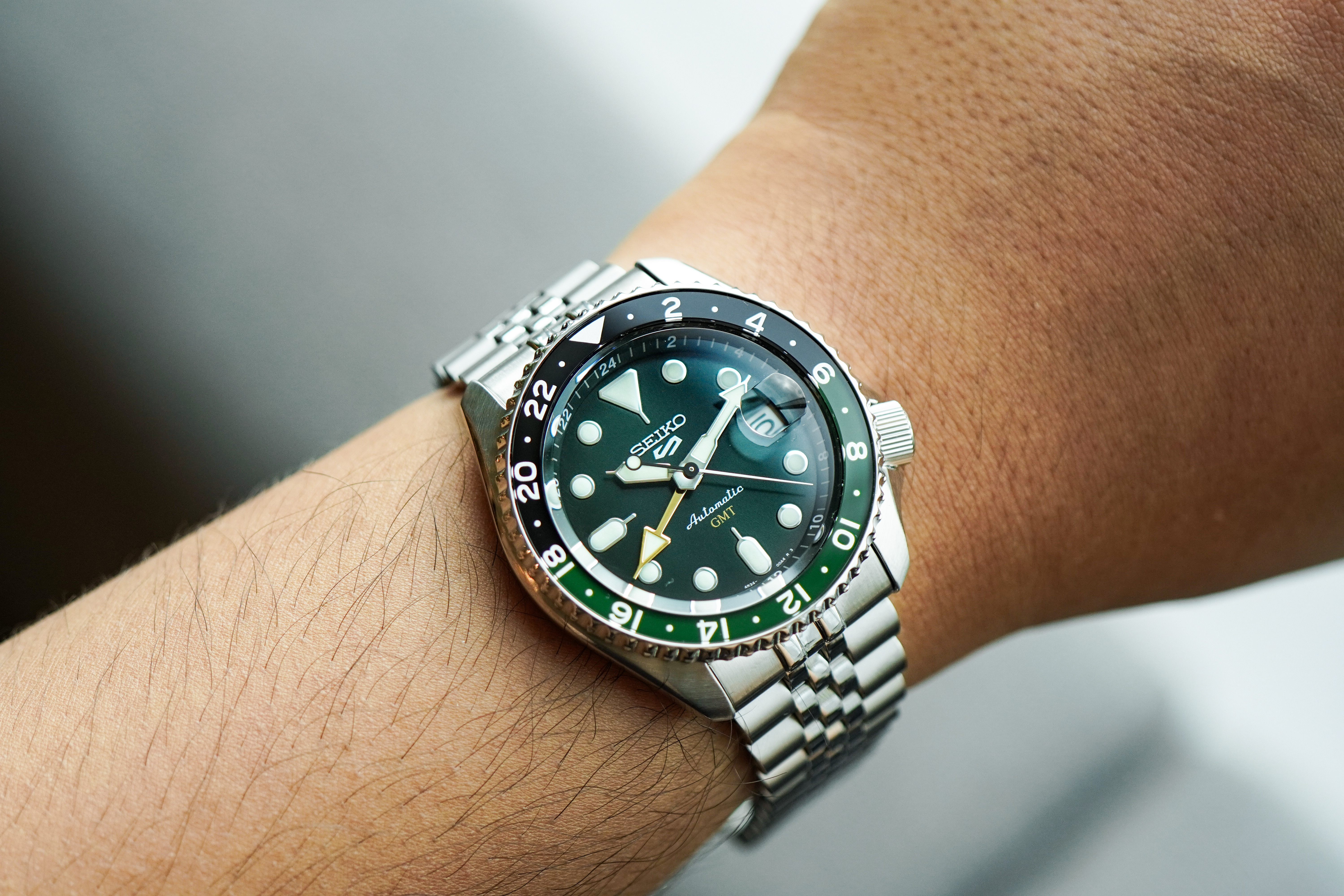 Seiko 5 Sports GMT SSK035K1 “Sprite”