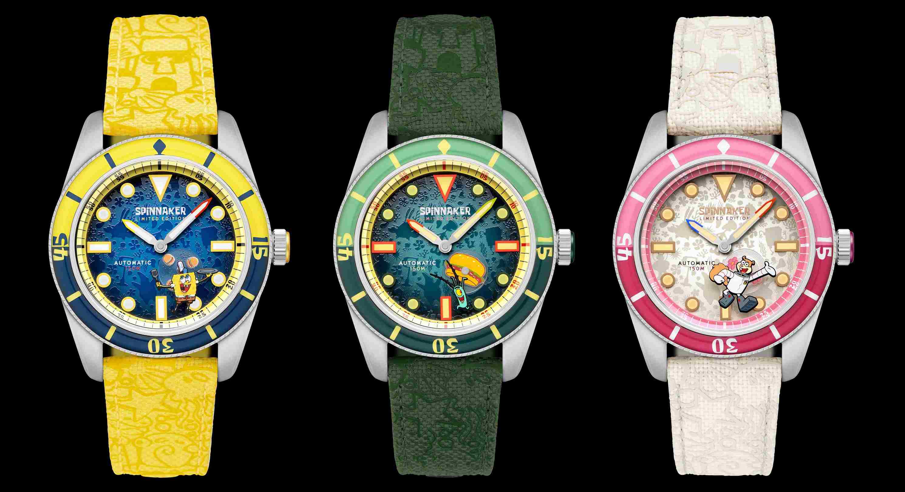 Spesifikasi Spinnaker Fleuss Automatic SpongeBob SquarePants Frenemies