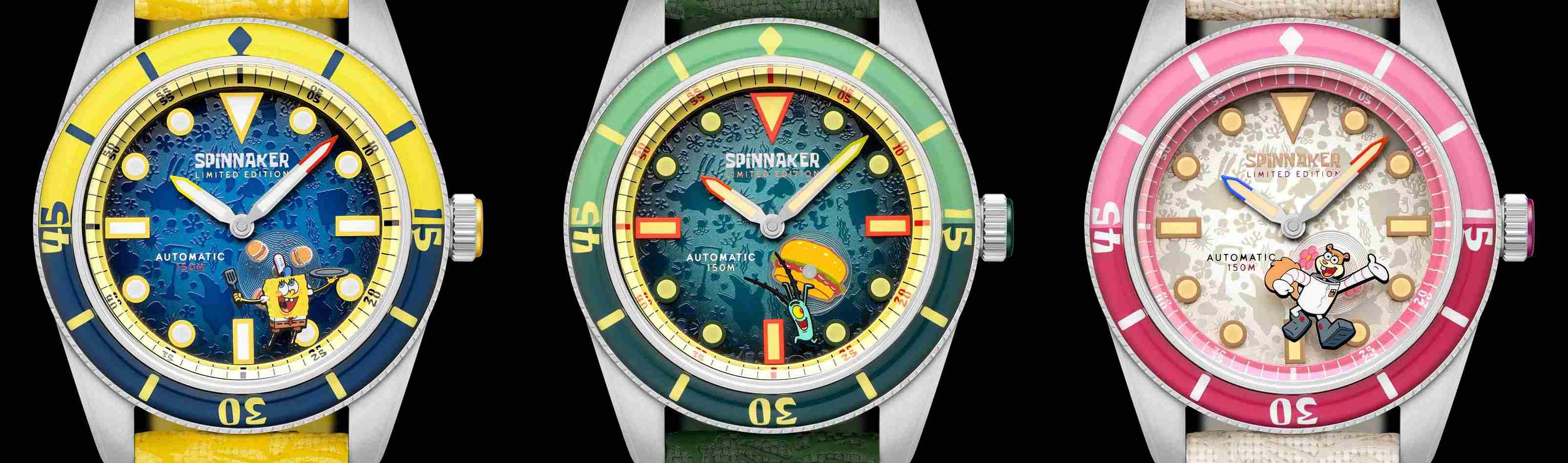 Dial Spinnaker Fleuss Automatic SpongeBob SquarePants Frenemies