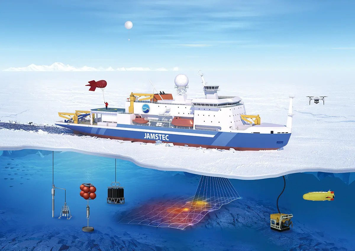 JAMSTEC (Credit: https://www.jamstec.go.jp/)