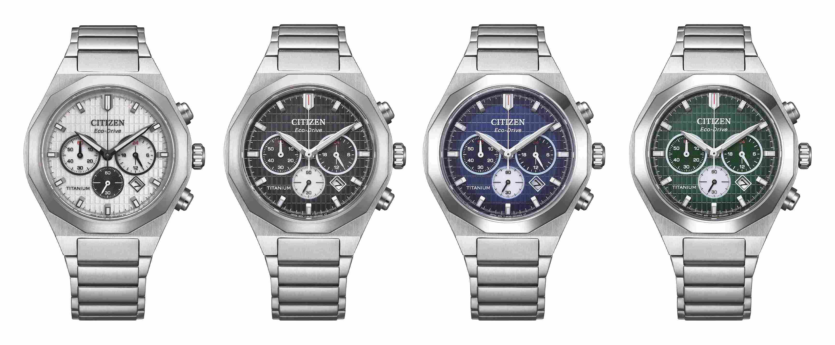 Citizen Zenshin Senkei Super Titanium Eco-Drive Chronograph