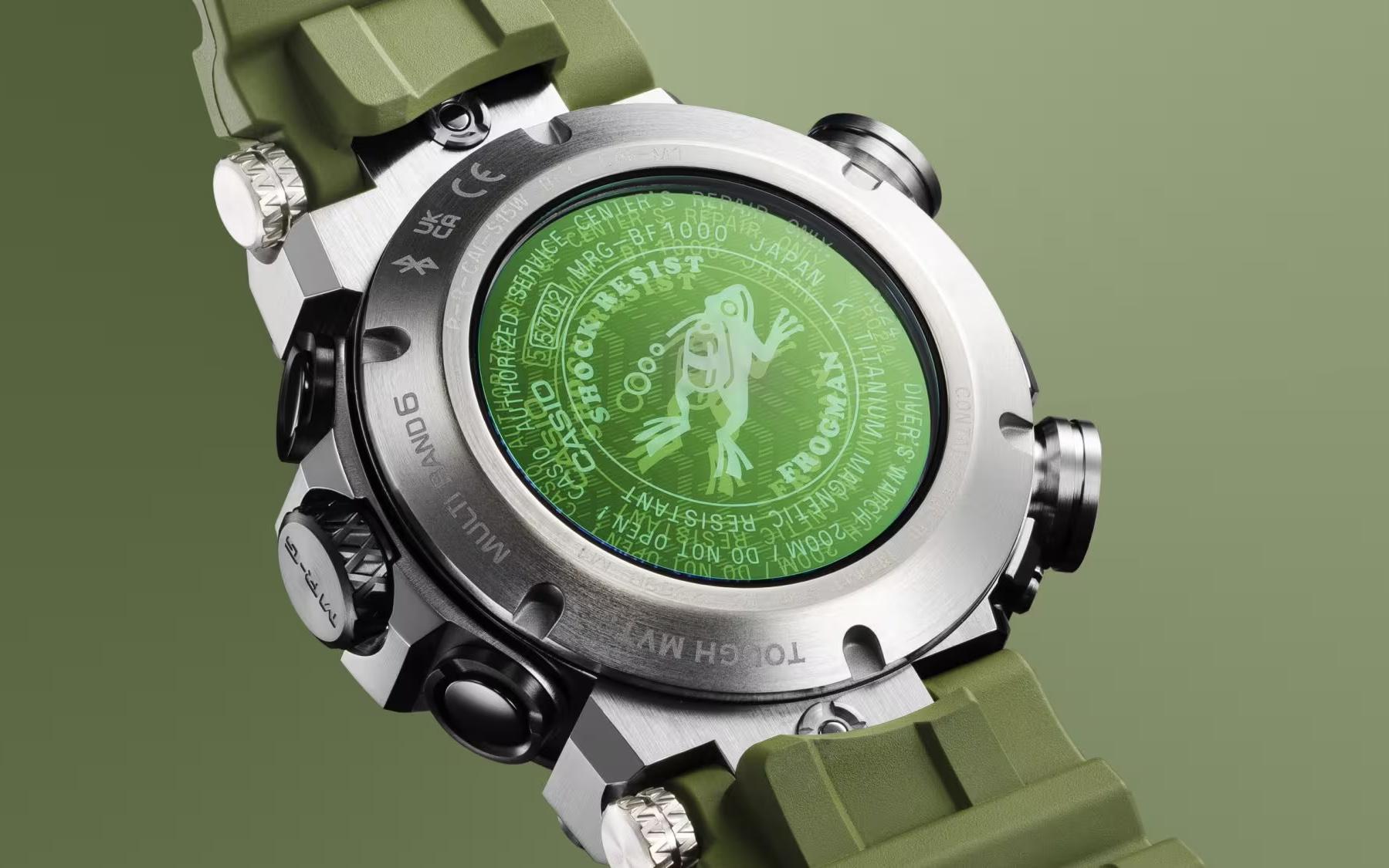 Caseback G-Shock Frogman MRG-BF1000RG-3A