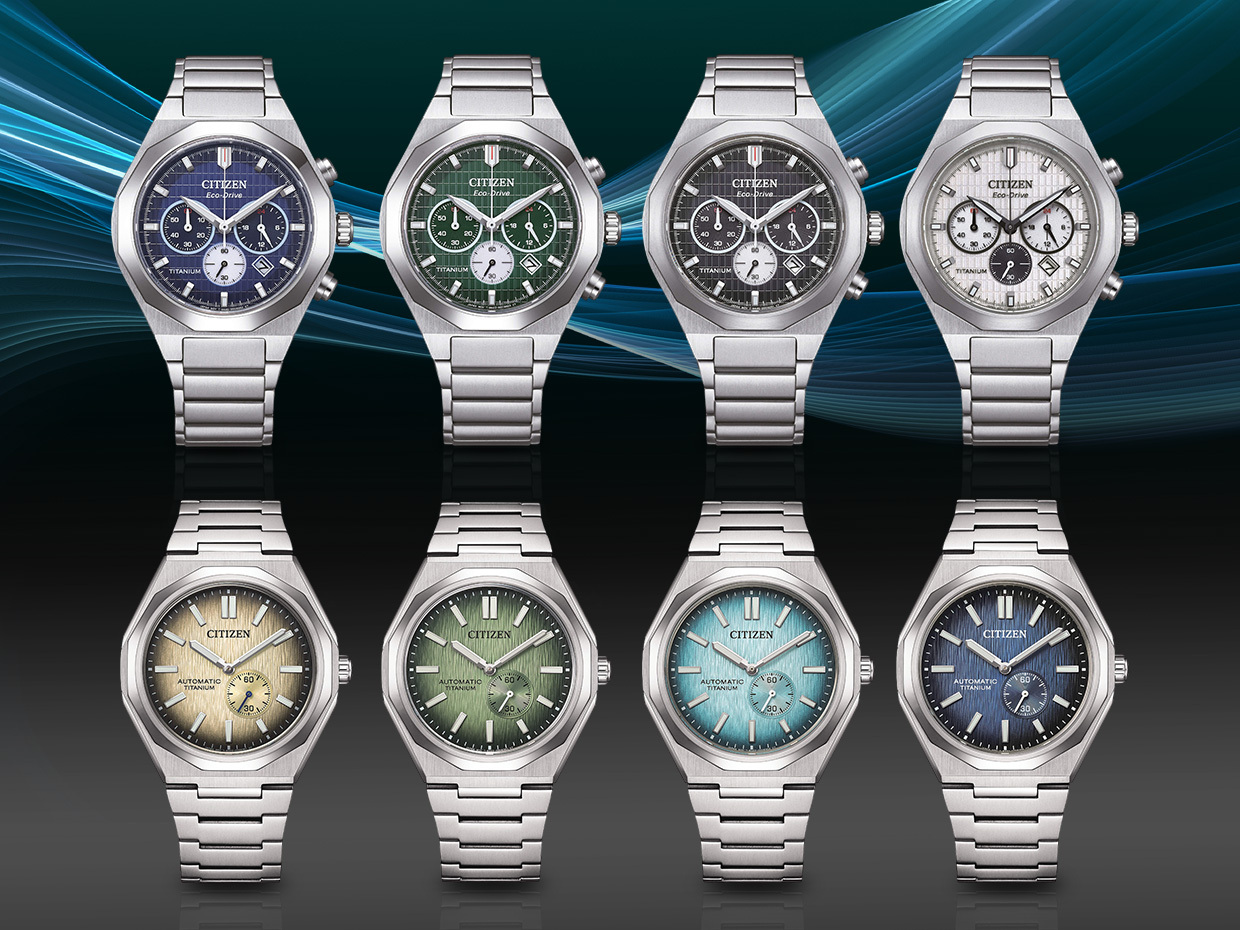 Citizen Rilis Koleksi Super Titanium Baru di Italia: Zenshin 60