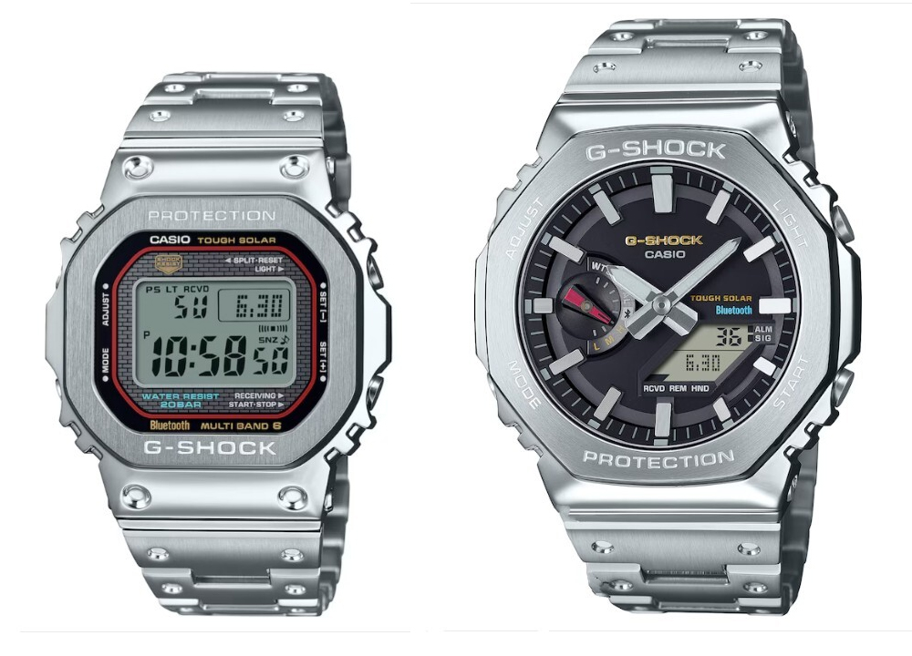 G-Shock Origin Full Metal GMW-B5000D-1CJF dan GM-B2100SD-1CJF