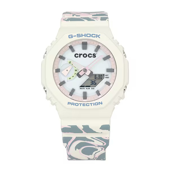 Kolaborasi G-Shock X Crocs CasiOak GA-2100CROCS25-7