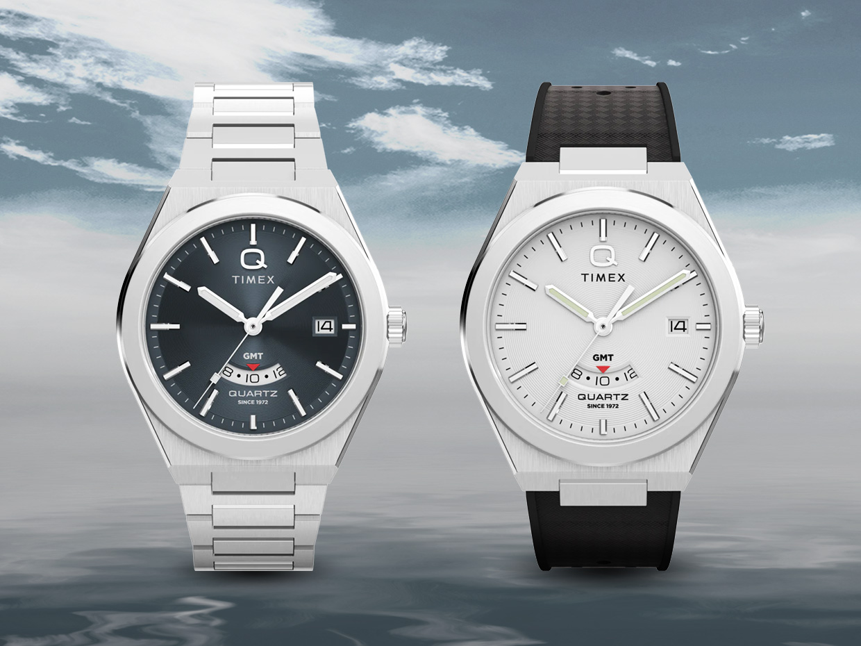 Timex Q Mod Timex Rilis Q Timex Continental GMT Bergaya Sporty dengan Integrated ...