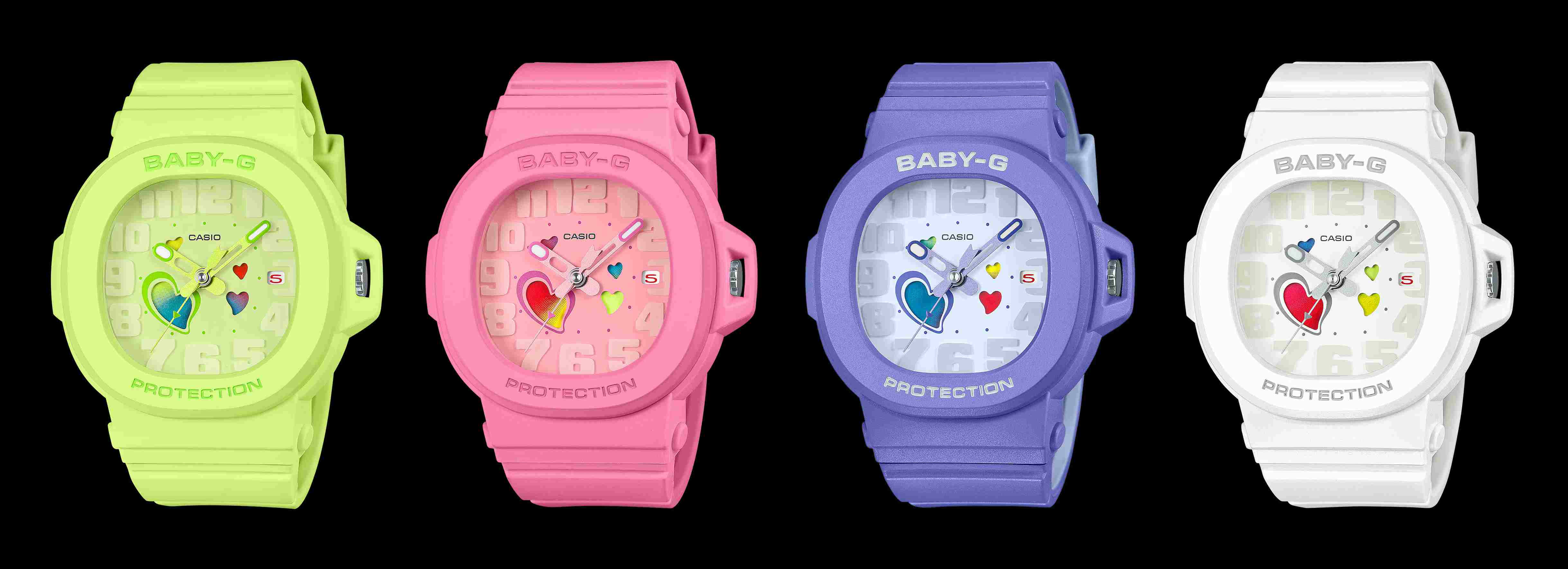 Casio Baby-G BGA-10 Playful Heart Series