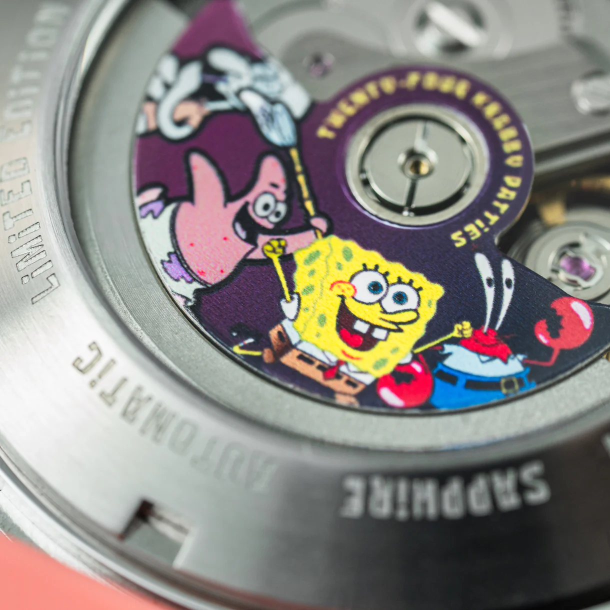Caseback Spinnaker x SpongeBob SquarePants Peek-A-Boo
