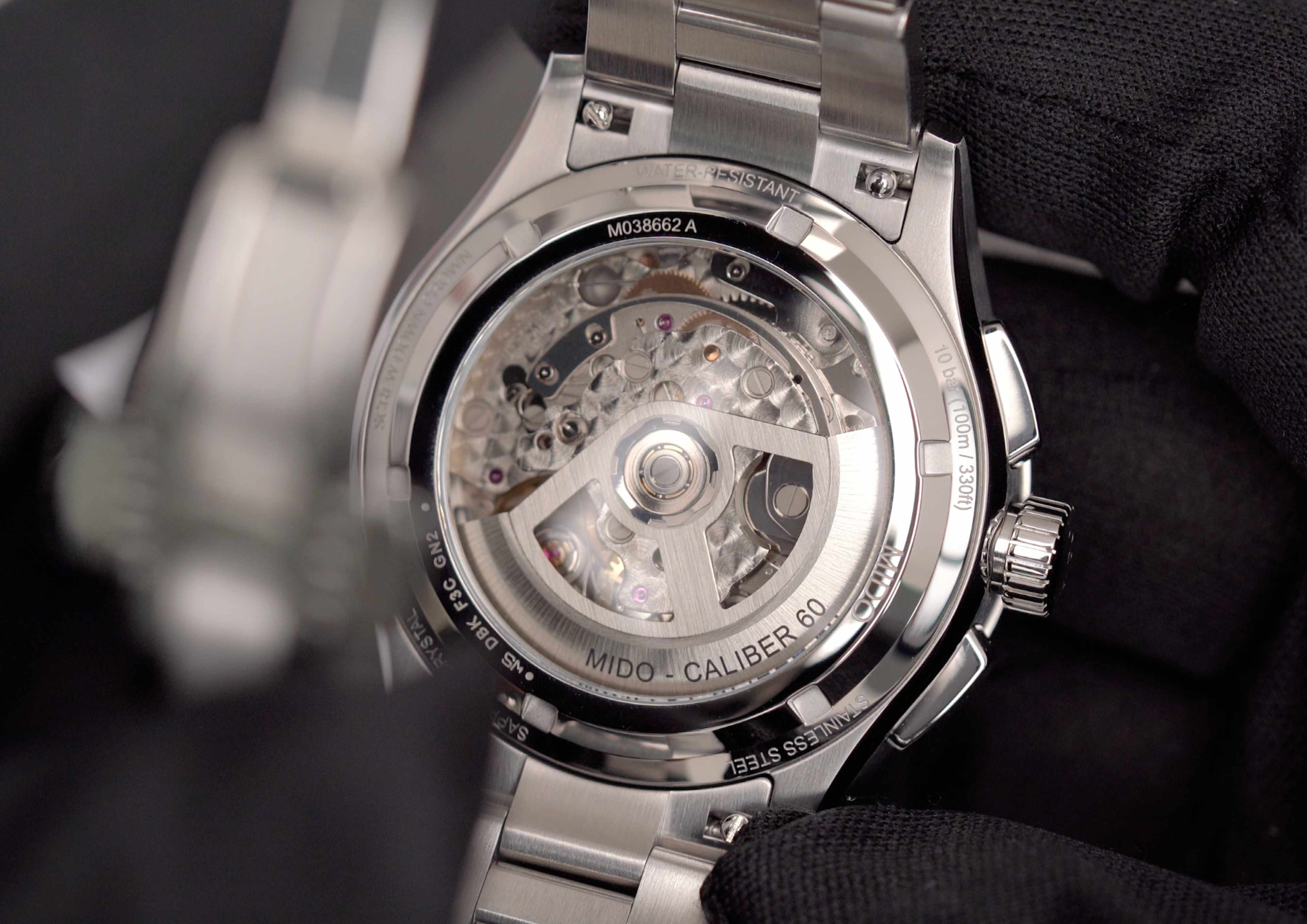 MIDO Multifort Skeleton Chronograph M038.662.11.060.00