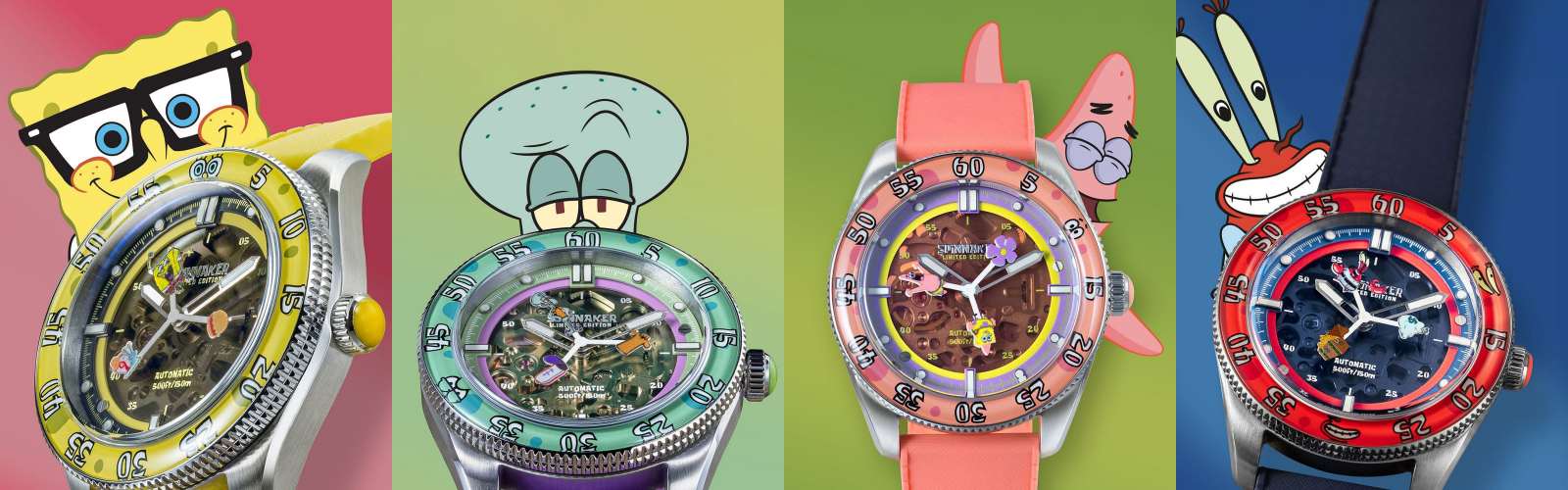 Spinnaker x SpongeBob SquarePants Peek-A-Boo