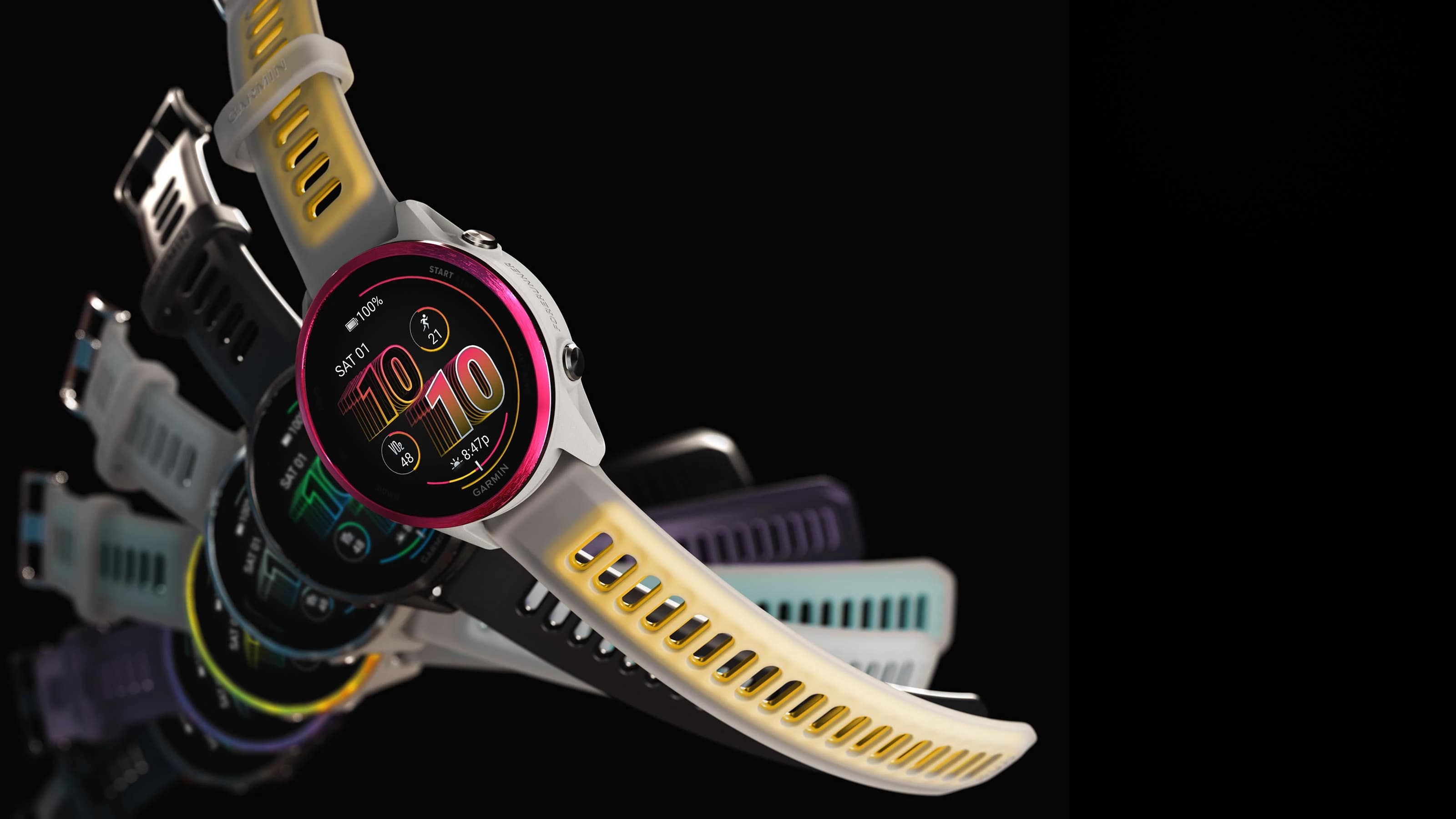 Garmin Forerunner 570 dilengkapi AMOLED display