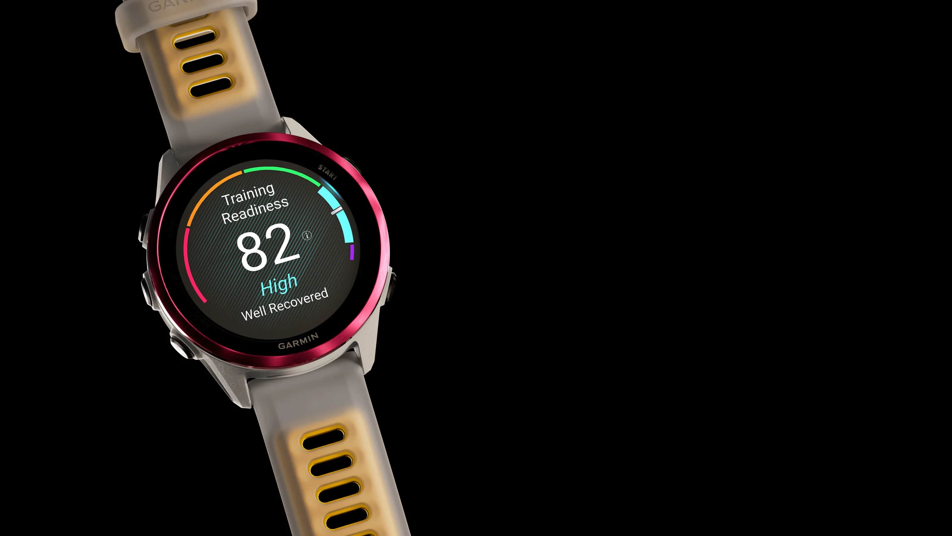 Tampilan fitur Training Readiness, Recovery and Body Battery pada Garmin Forerunner 570