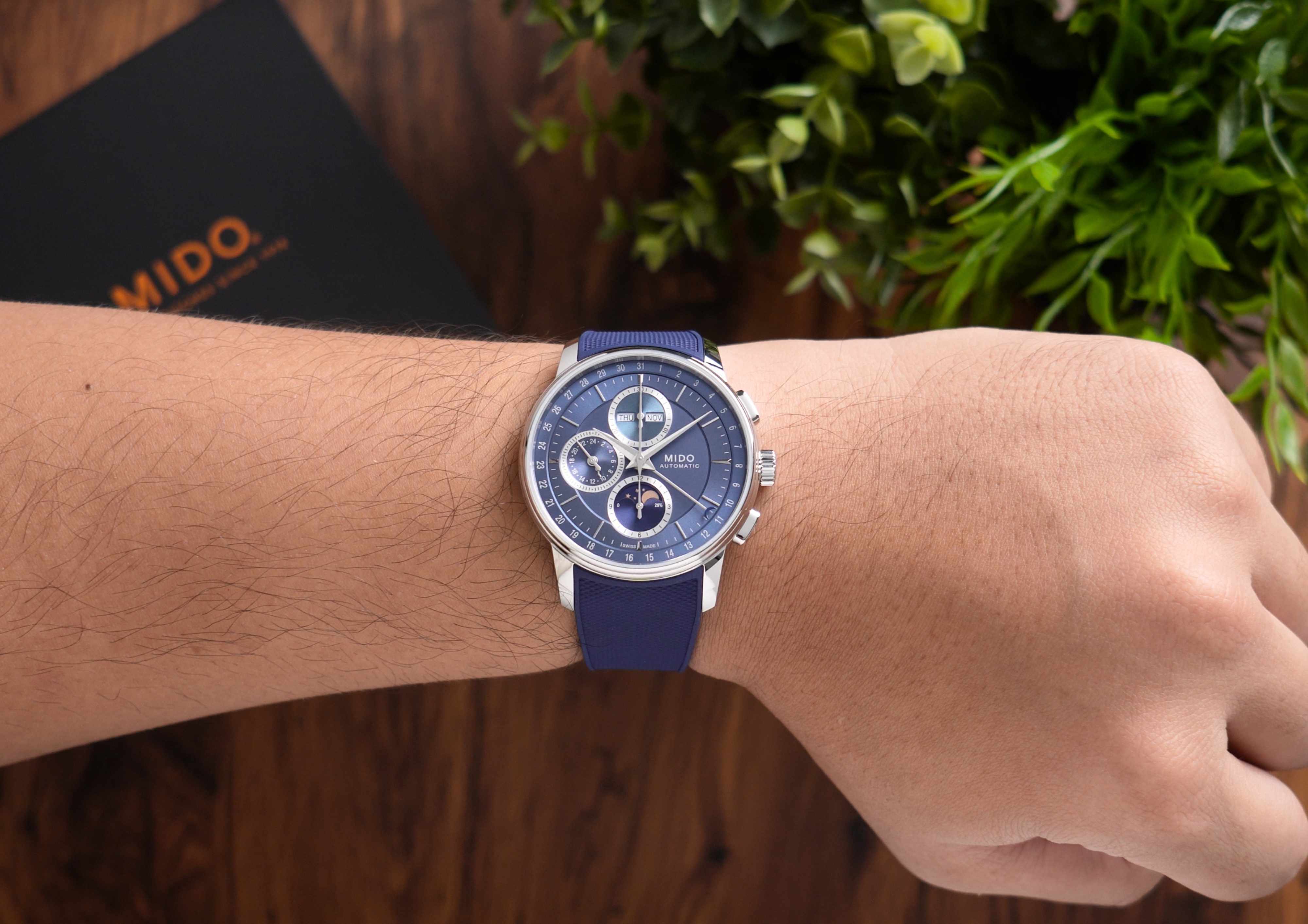 MIDO Baroncelli Chronograph Moonphase