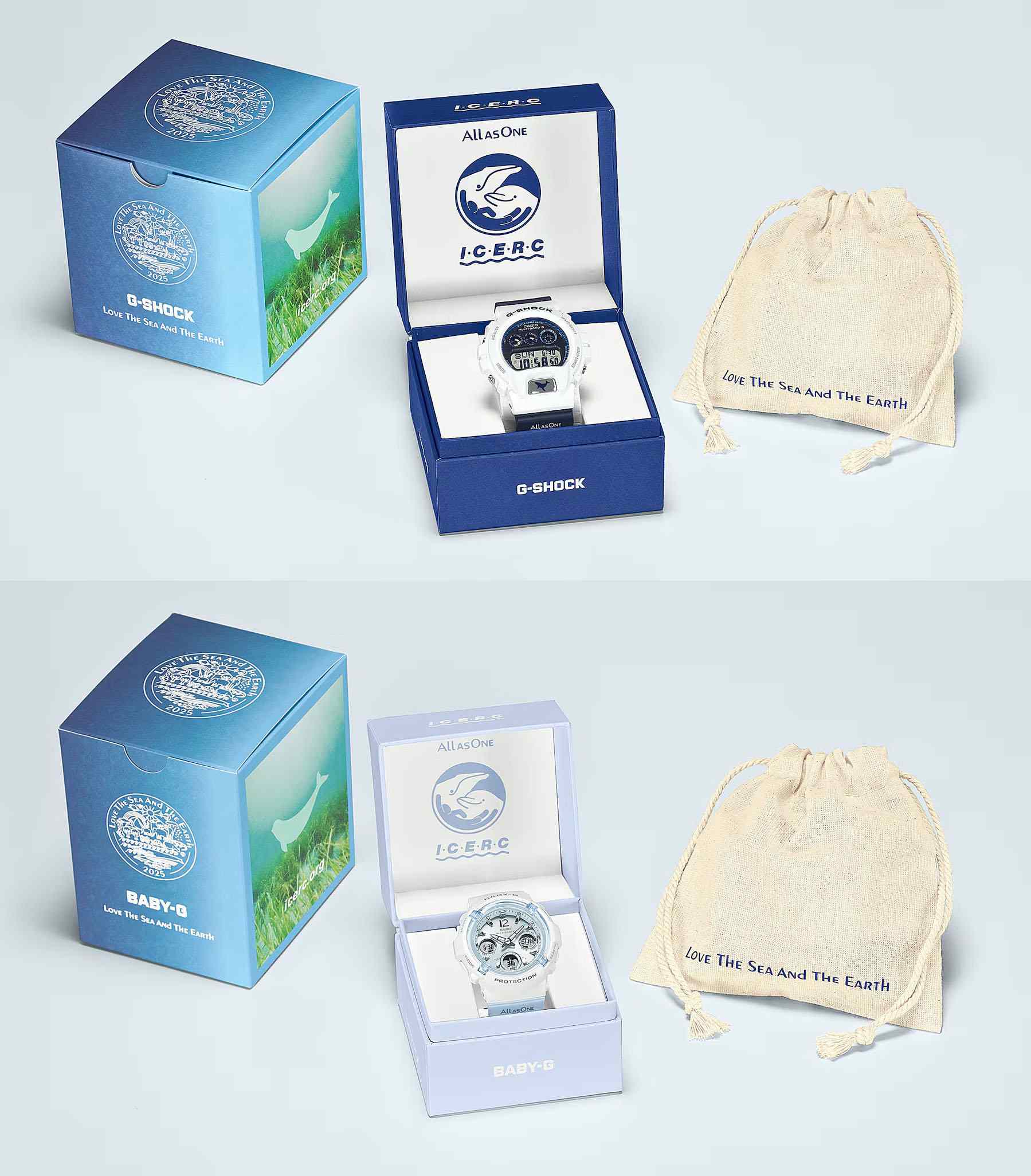 Packaging kedua jam tangan