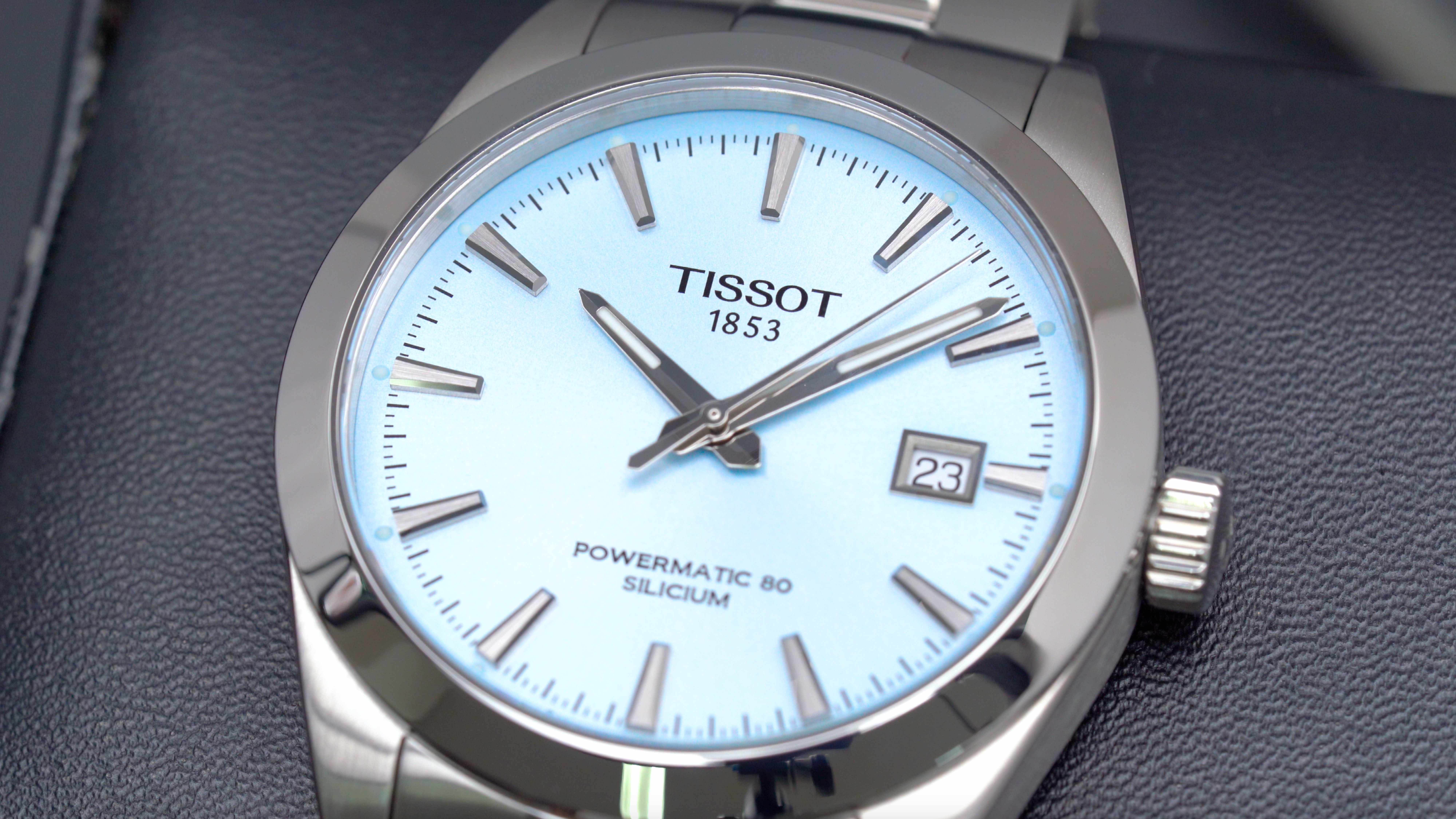 Tissot Gentleman Powermatic 80 T127.407.11.351.00 Ice Blue