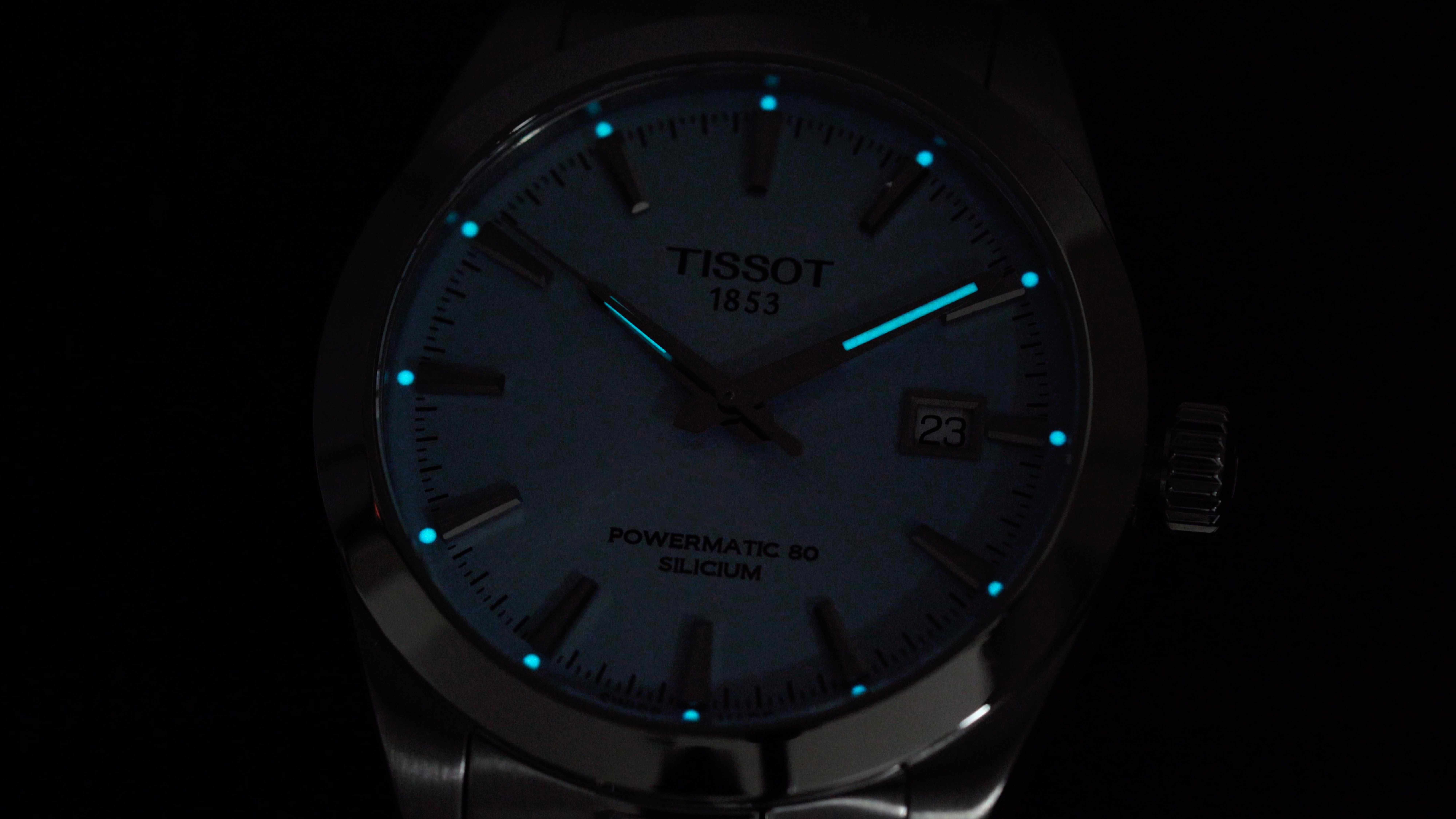 Tissot Gentleman Powermatic 80 T127.407.11.351.00 Ice Blue