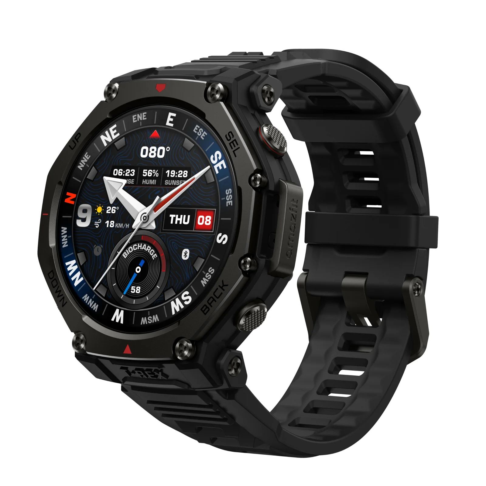 Amazfit T-Rex 3 Pro Tactical Black 48 mm