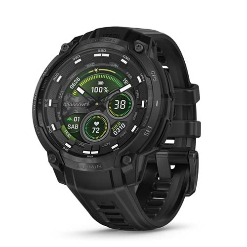 Garmin Instinct Crossover AMOLED Tactical – Black 010-03398-42